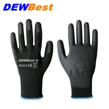 DEWBest PU518 pu safey рабочие перчатки 100 пар = 200 шт