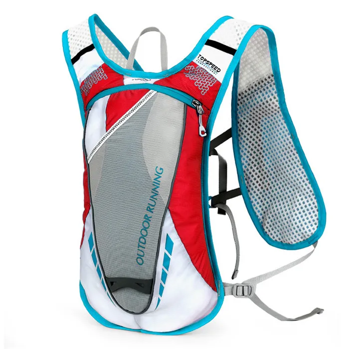 5L велосипедный гидратационный рюкзак, Портативная сумка для воды, велосипедный походный спортивный рюкзак, Мини спортивная велосипедная сумка, сумки на плечо для бега - Цвет: Красный
