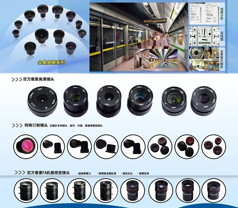 Бесплатная доставка 1/2. 3 "T3.1mm спортивные объектив камеры 14MP ИК HD камера M12 крепление GoPro 4 К линзы