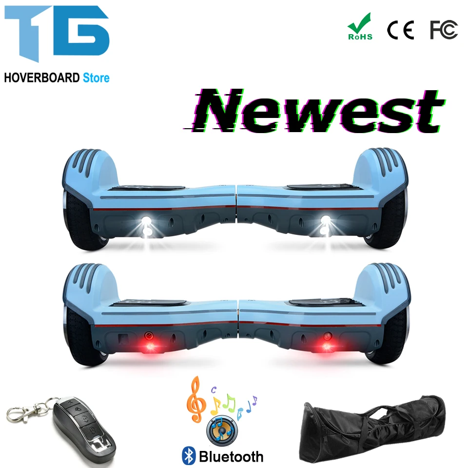 

Overboard 6.5 Inch Ttrottinette Electrique Adulte Overboard Electrique Hoverboard Electric Scooter Electric Skateboard FR Stock