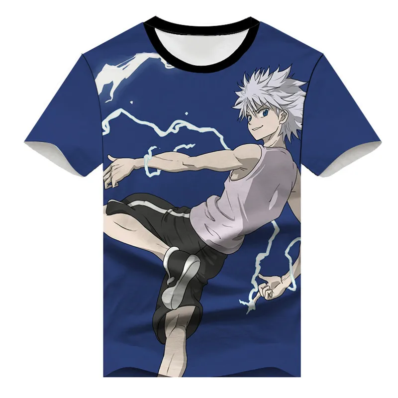 

Anime Hunter X Hunter T Shirt Top Tees Unisex GON FREECSS Shirt Anime Moster Hunter t-shirt Cosplay T Shirt