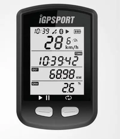 

IGPSPORT IGS10 ANT+ GPS Bluetooth Bicycle Wireless Stopwatch Speedometer Cycling Bike Computer Support Waterproof