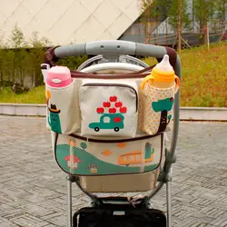 Сумка для детской коляски для мам Автомобильная подвесная корзина для хранения коляски Аксессуары многофункциональная Водонепроницаемая