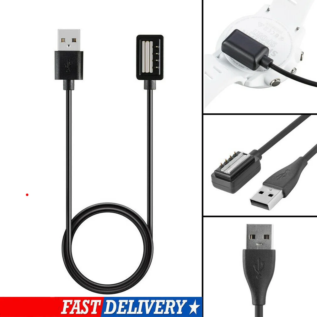 

USB Charger Cable for SUUNTO SPARTAN Smart Watch Charging Dock Cradle 1M USA