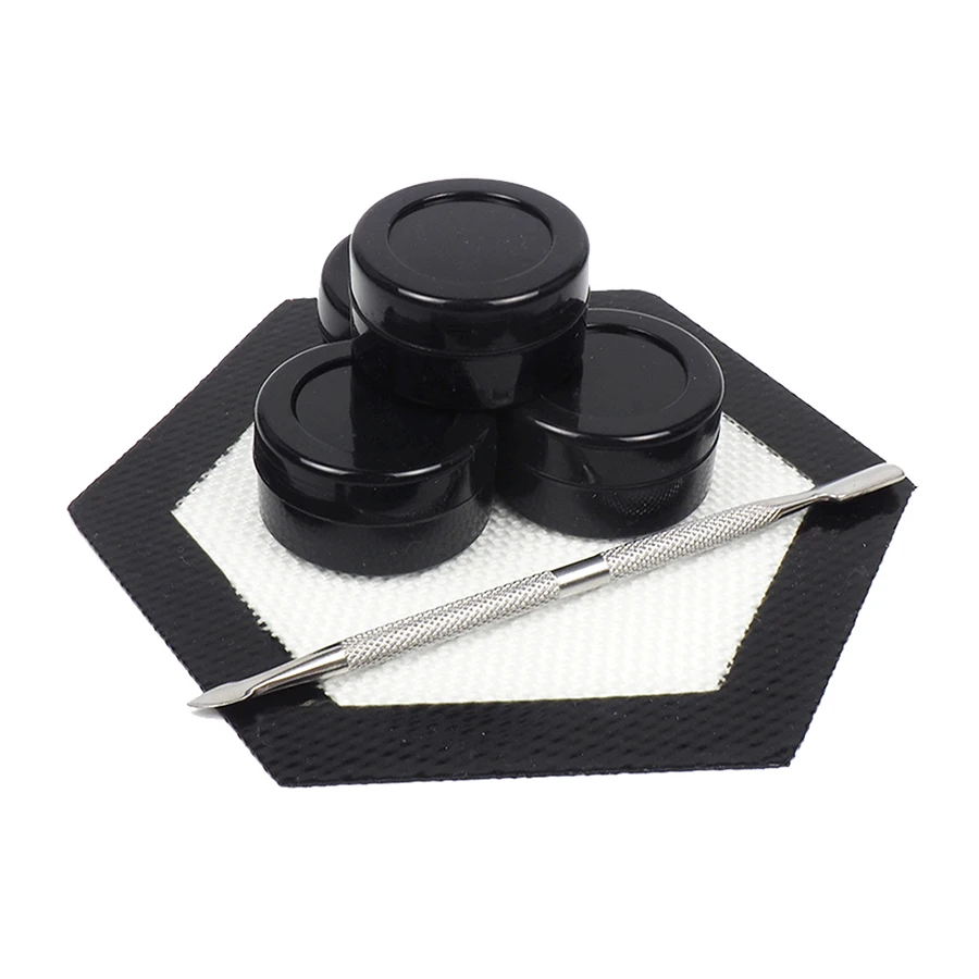 

5ml silicone oil barrel container jars wax box Wax Containers Silicone jars container for bho oil wax