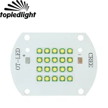 Топ светодиодный светильник DIY Cree XLamp XP-G XPG 100 Вт белый 6000 К теплый белый 3000 К высокая мощность светодиодный светильник-излучатель лампа 10000лм 30-36 в 3000 мА