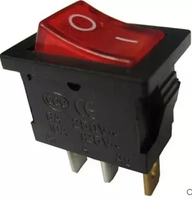 10pcs Ship Type Switch Power KCD1-102 Black 3 Foot 2 Archives 6A/250V 10A125V 21*15MM Free Shipping | Обустройство дома