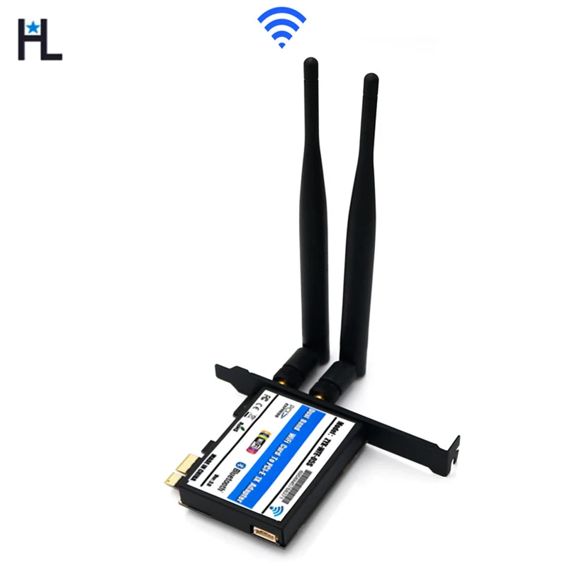 Desktop WI FI Pcie Wireless Network font b mini b font PCI Express Card Adapter PCI