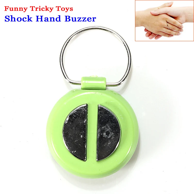 1 Piece Funny Practical Jokes Hand Buzzer Joke Prank Trick Novelty