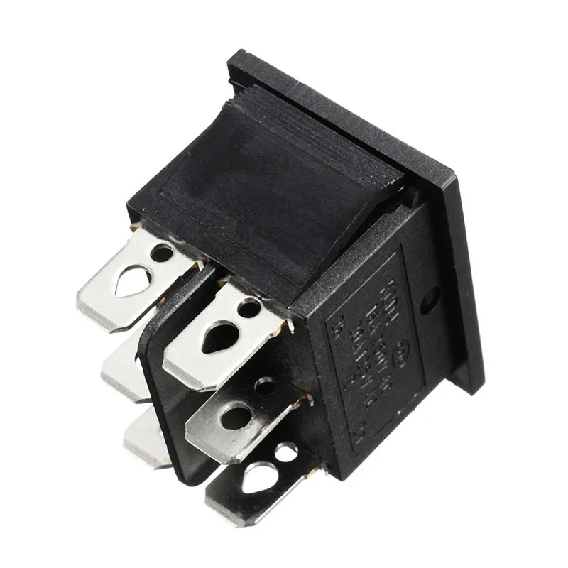 High 6 Pin 3 Position Boat On-Off-On Momentary Rocker Switch DPDT 16A 250V AC LG66