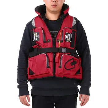

# Upgraded Life Vest for Swimming Boating Adult Safety Life Vest Jackets Fishing Vest Drifting Kayak Survival Utility Vest