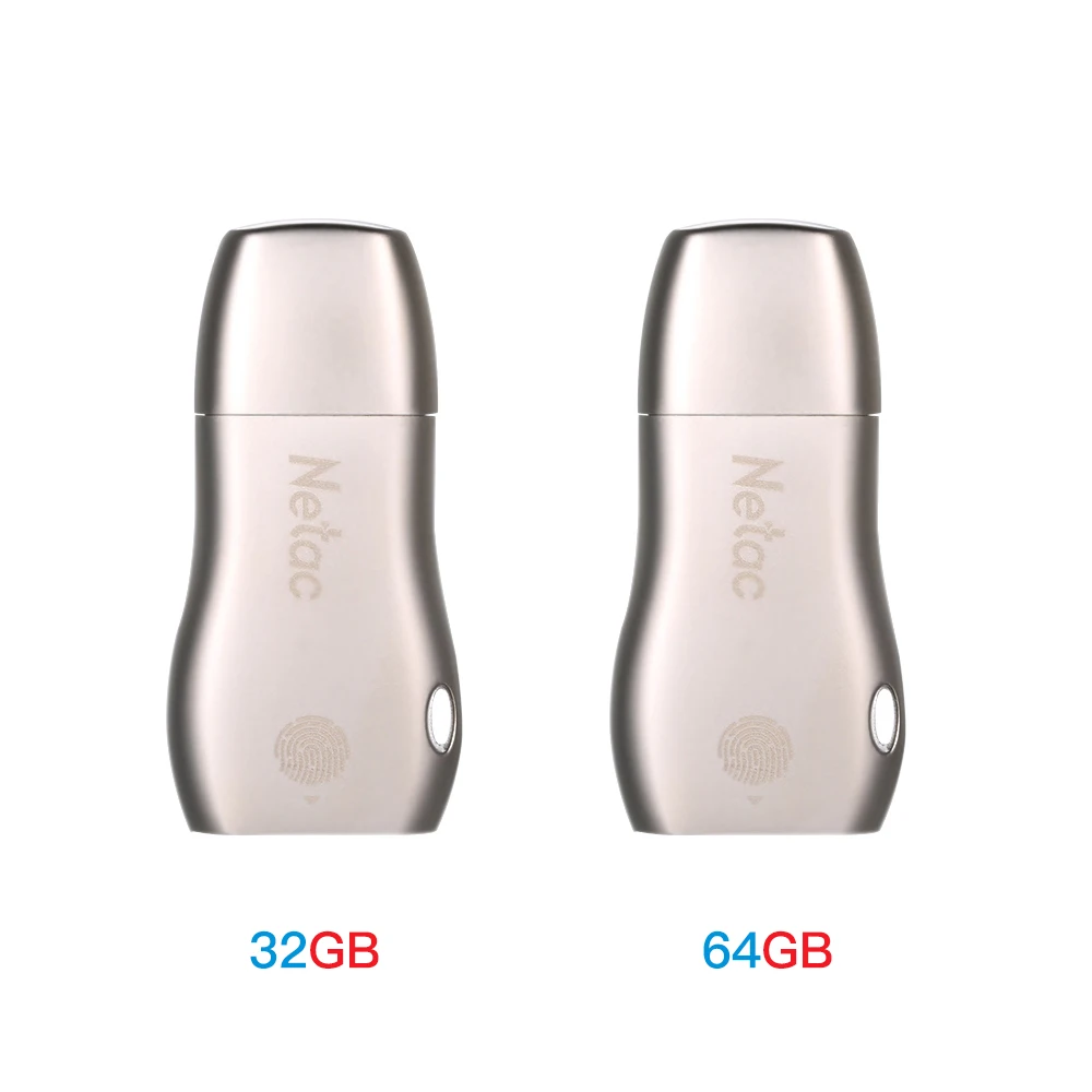 Netac U628 шифрование отпечатков пальцев USB3.0 флеш-накопитель 32 Гб 64 Гб высокоскоростная карта памяти портативный флеш-накопитель USB флешка