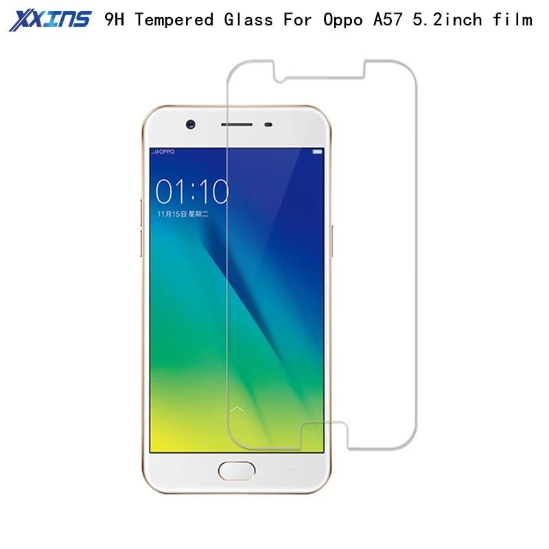 9H Tempered Glass For OPPO A57 High definition Screen Protect Mobile Phone Toughened Protective