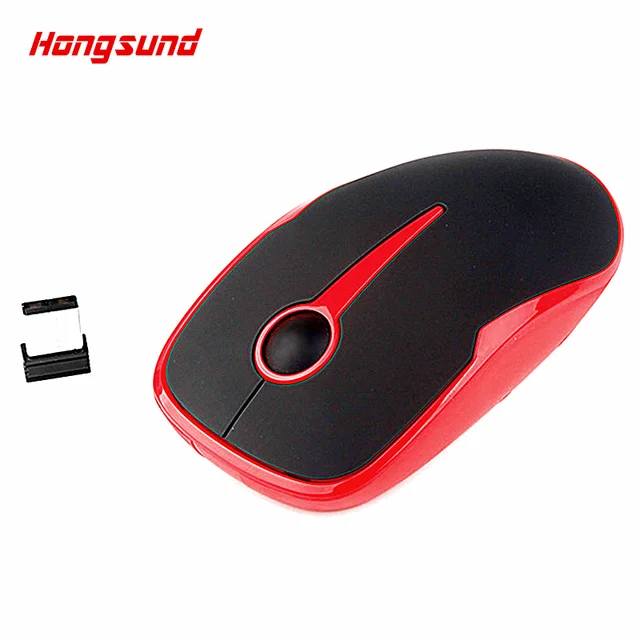 Hongsund  2.4G Wireless Mouse Gaming Mouse 1600 DPI Ultra thin Mute Optical Mouse Slim Mouse Office Mice For Computer Laptop 