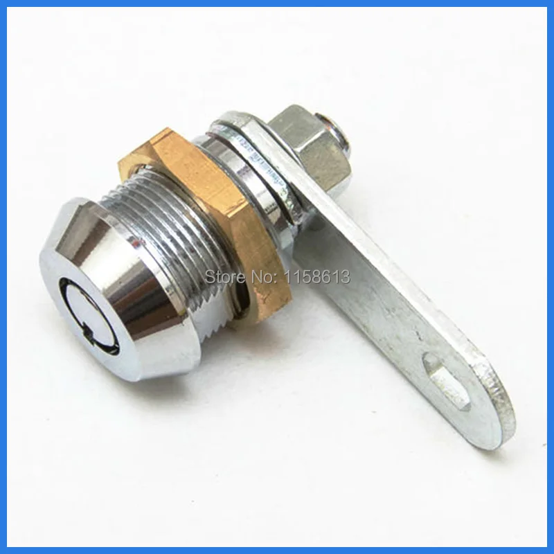 100 pieces 17mm solid brass keyed alike cylinder key cam lock gaming