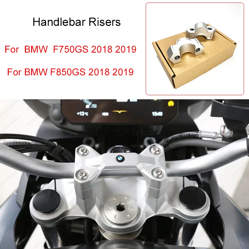 F750GS F850GS ADV абсолютно CNC 22 мм 28 мм руль стояки зажим высота адаптер для BMW F750GS F850GS Приключения