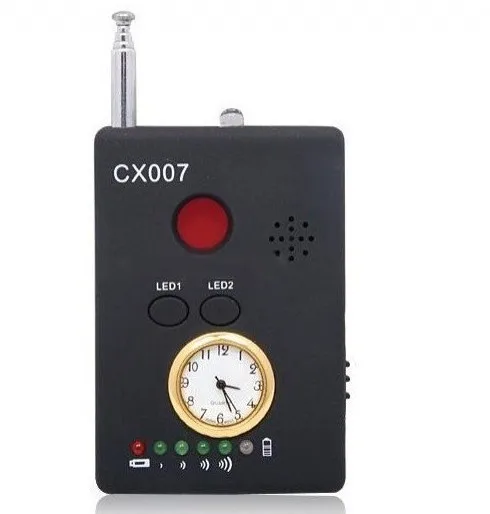 Multi Wireless Radio Wave Signal RF GSM Device Spy mini Hide Camera Lens Sensor Scanner Detector Finder CX007