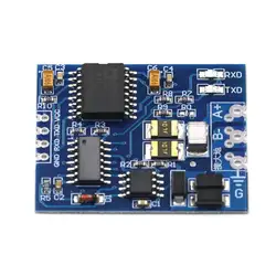 Ttl до 485 модуль последовательного порта маленькая плата RS485 к ttl модуль с изолированным микроконтроллером