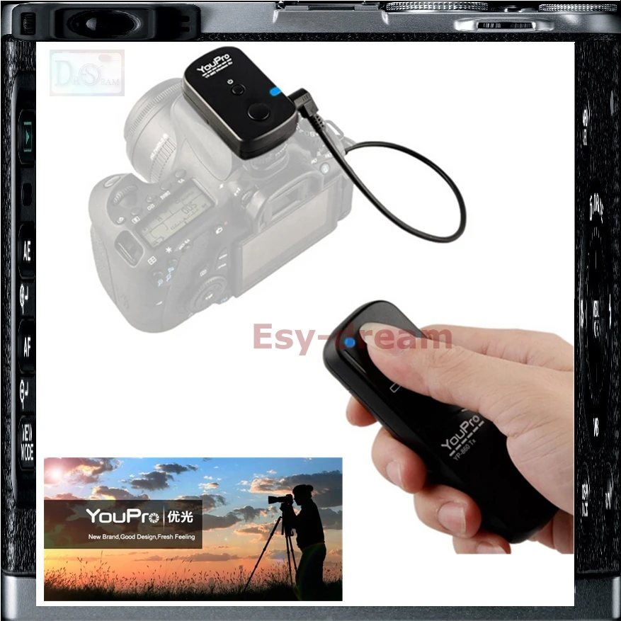 100m Wireless Remote Shutter Release Control For Sony A68 A58 ILCE7 A7