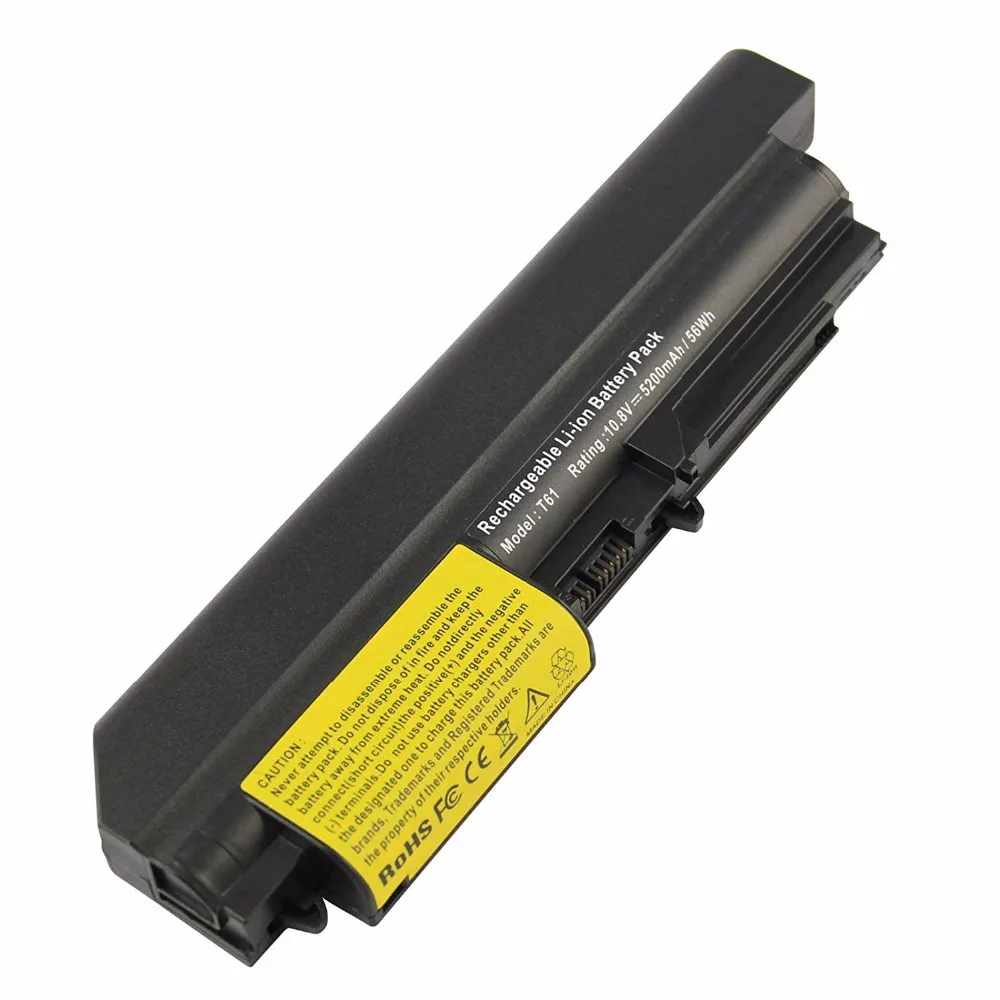 Новый аккумулятор для ноутбука LENOVO ThinkPad T61 (14 1-дюймовый широкоформатный) серии
