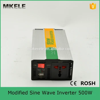 

MKM500-121G dc to ac 110/120v modified sine wave 500 watt inverter for home power inverters12v power converter from China