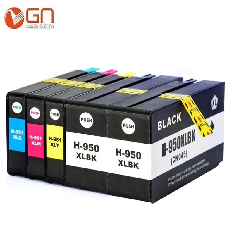 Чернильный картридж GN 5PK 950XL 951XL для принтера hp Officejet pro 8100 8610 8620 8630 8600 plus |