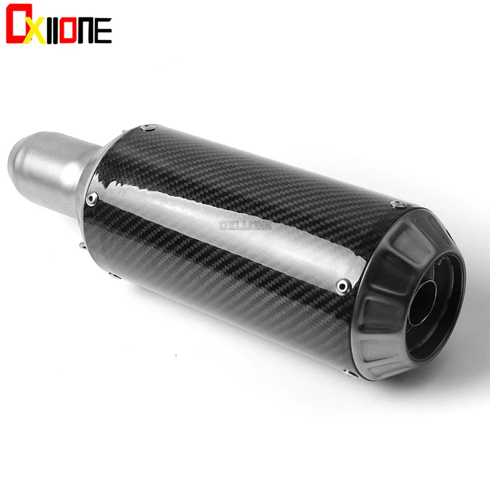 

For Suzuki GSXR600 GSXR750 GSXR1000 GSX600F GSX700F TL1000 Hayabusa Universal 36-51mm Motorcycle Exhaust Pipe Muffler Escape