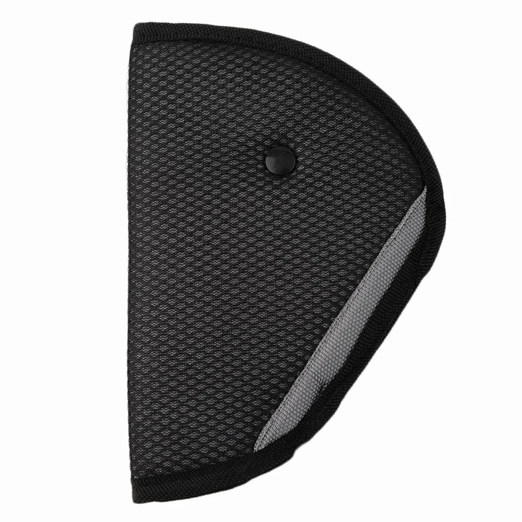 New Triangle Baby Kids Car Safe Fit Seat Belt Adjuster Device Auto Safety Belt Cover Child Neck Protection Positioner Breathable