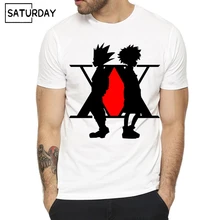Camisetas con estampado de Anime Hunter X Hunter para hombre, ropa informal de Navidad para mujer, camiseta Swag, ropa Unisex, TBM529, 2019