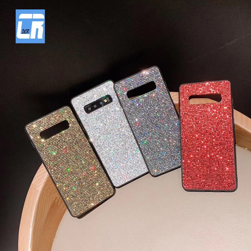 Роскошный Блестящий Алмазный чехол для телефона Samsung Galaxy S10 Lite мягкий силиконовый