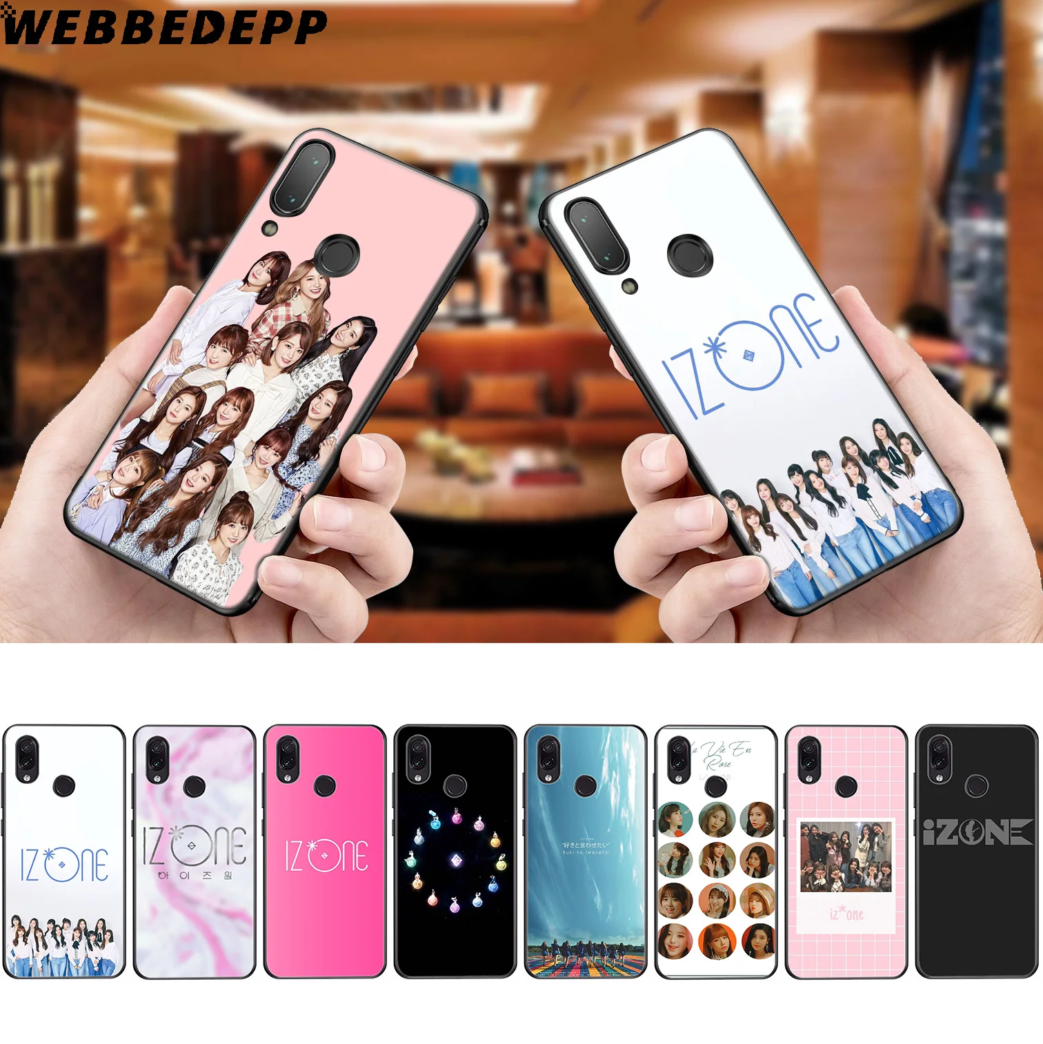 WEBBEDEPP IZONE K Pop Band мягкий чехол для Xiaomi Redmi K20 7A 4A 4X 5 5A 6 6A S2 Note 8 4 7 Pro Plus Prime |