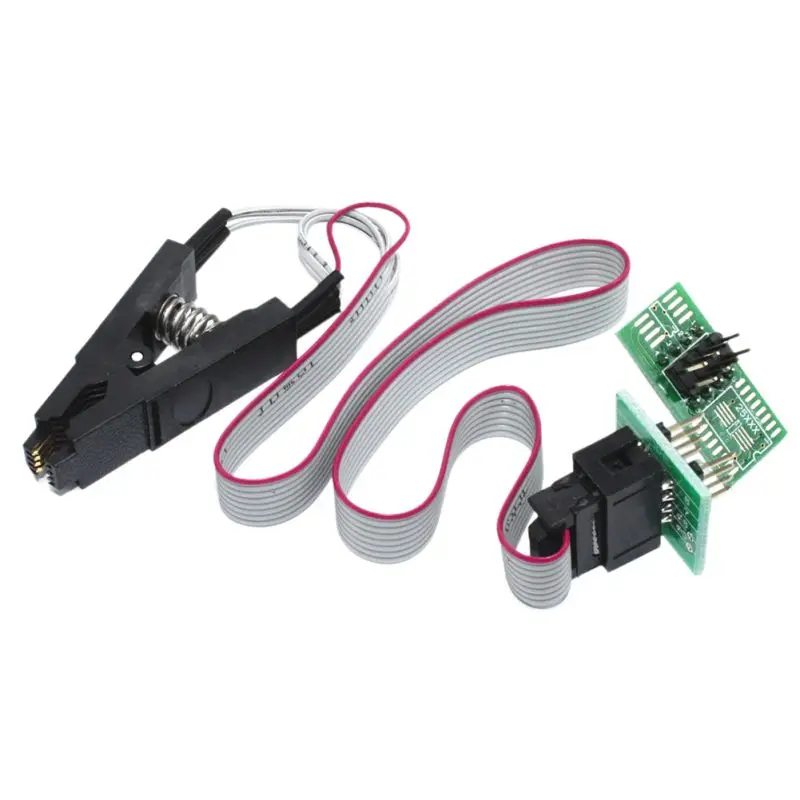 

SOIC8 SOP8 Test Clip For EEPROM 93CXX/25CXX/24CXX in-circuit programming on USB Programmer TL866CS TL866A