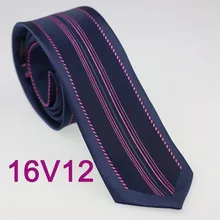 Yibei Coachella Галстуки темно-Для мужчин Средства ухода за кожей Шеи Галстук граничит с, горошек розовый в Вертикальную Полоску Средства ухода за кожей Шеи Галстуки Поступление сезона г. узкие Галстуки 6 см