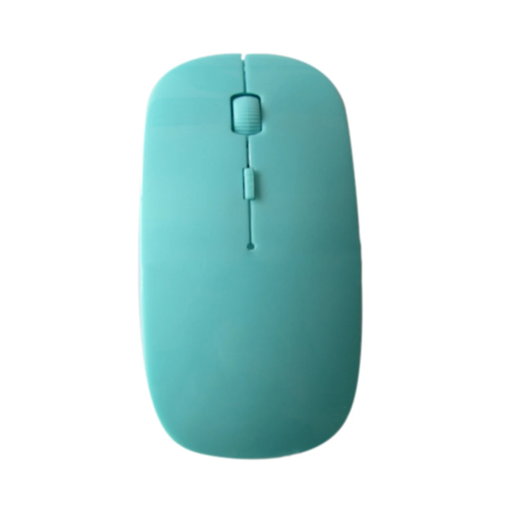 2,4 GHz ультратонкая Беспроводная оптическая мышь 1200 dpi USB PC ноутбук компьютерные игровые мыши подарок новое поступление - Цвет: Синий
