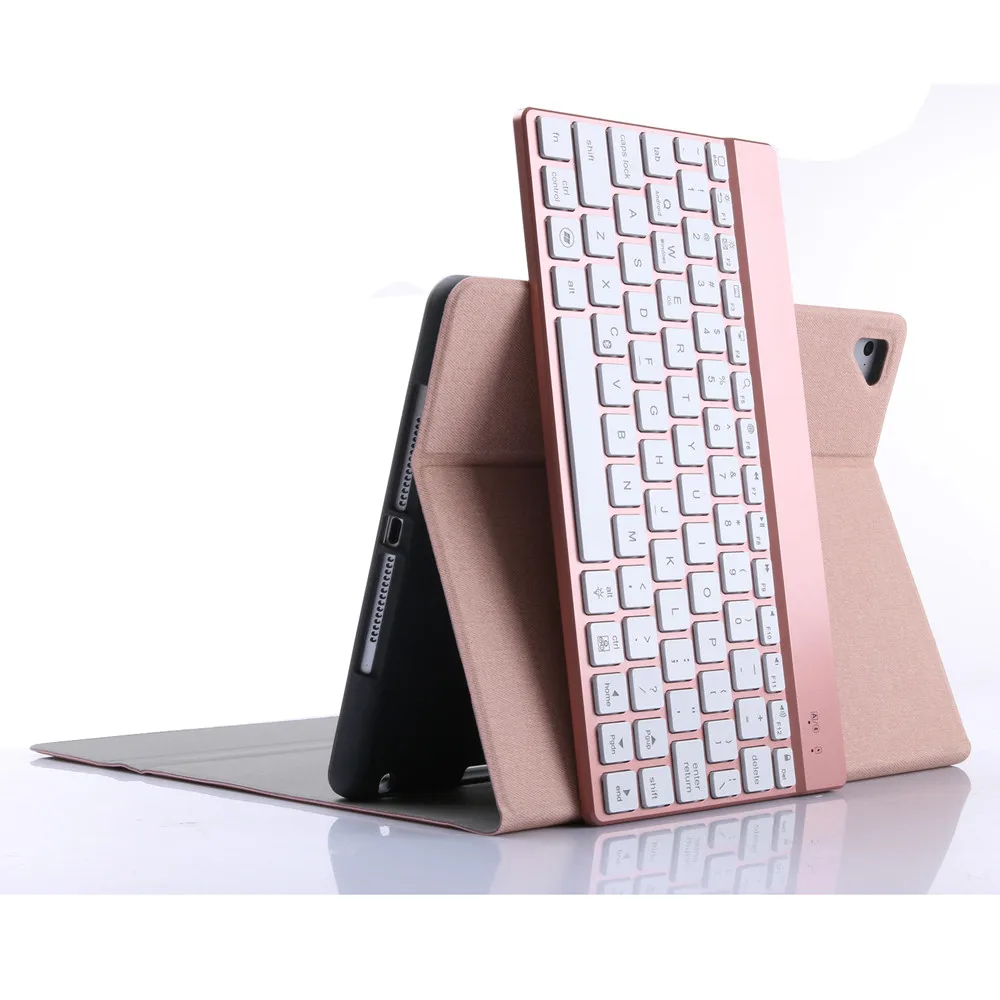 Беспроводная съемная 7 видов цветов клавиатура VOBERRY Bluetooth для Ipad 9 дюймов 2017/2018 Pro Air