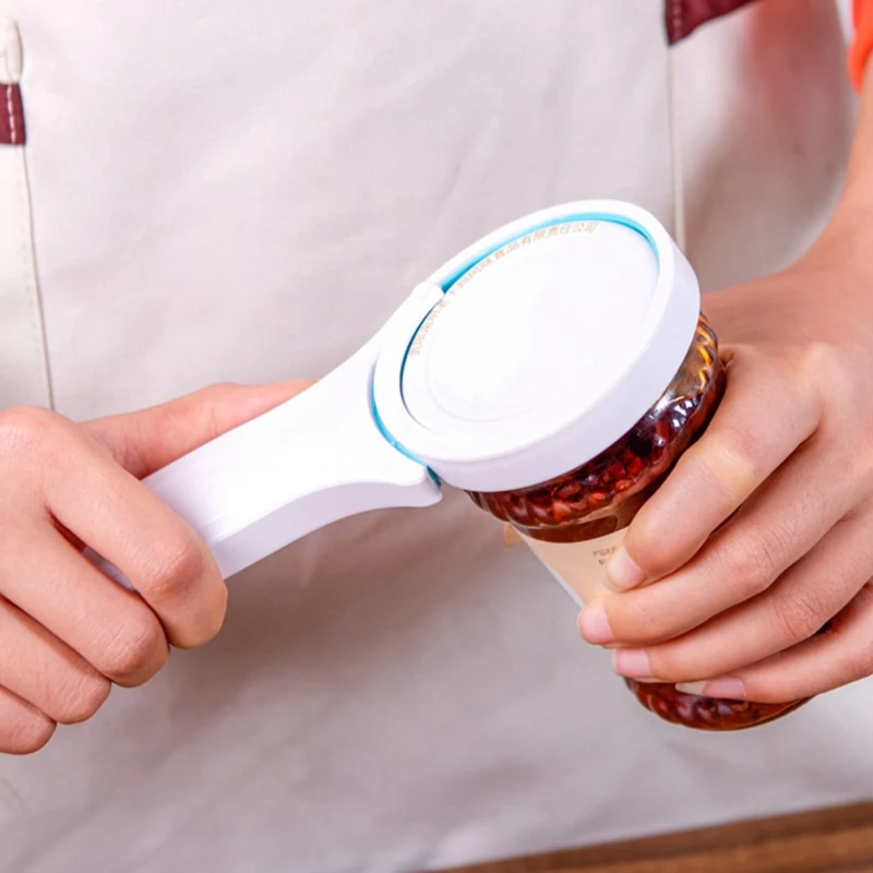 

Can Opener Manual Non-slip Twist Cap Bottle Launcher Lid Screw Jam Kitchen Gadget Handy Anti-slip For Beer Jar Cooking Gadgets
