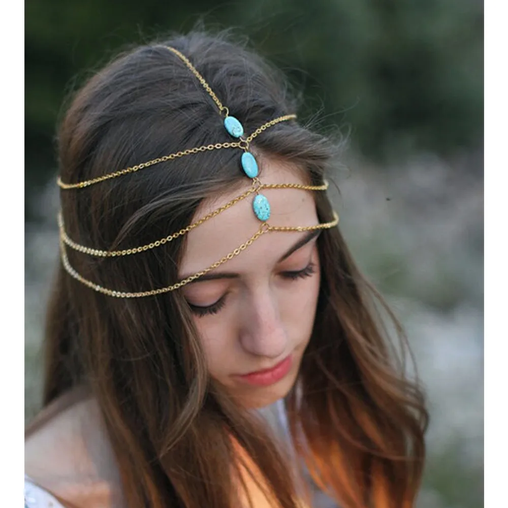 Indian hair part jewelry for women