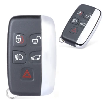 Keyforkess 315/ 433MHz FCC: KOBJTF10A 4 1 5 Pulsante Smart Chiave A Distanza Fob chiave per Land Rover LR2 LR4, per Range Rover Evoque /Sport - KEYECU 315 433MHz FCC KOBJTF10A 4 1 5 Pulsante Smart Chiave A Distanza Fob chiave