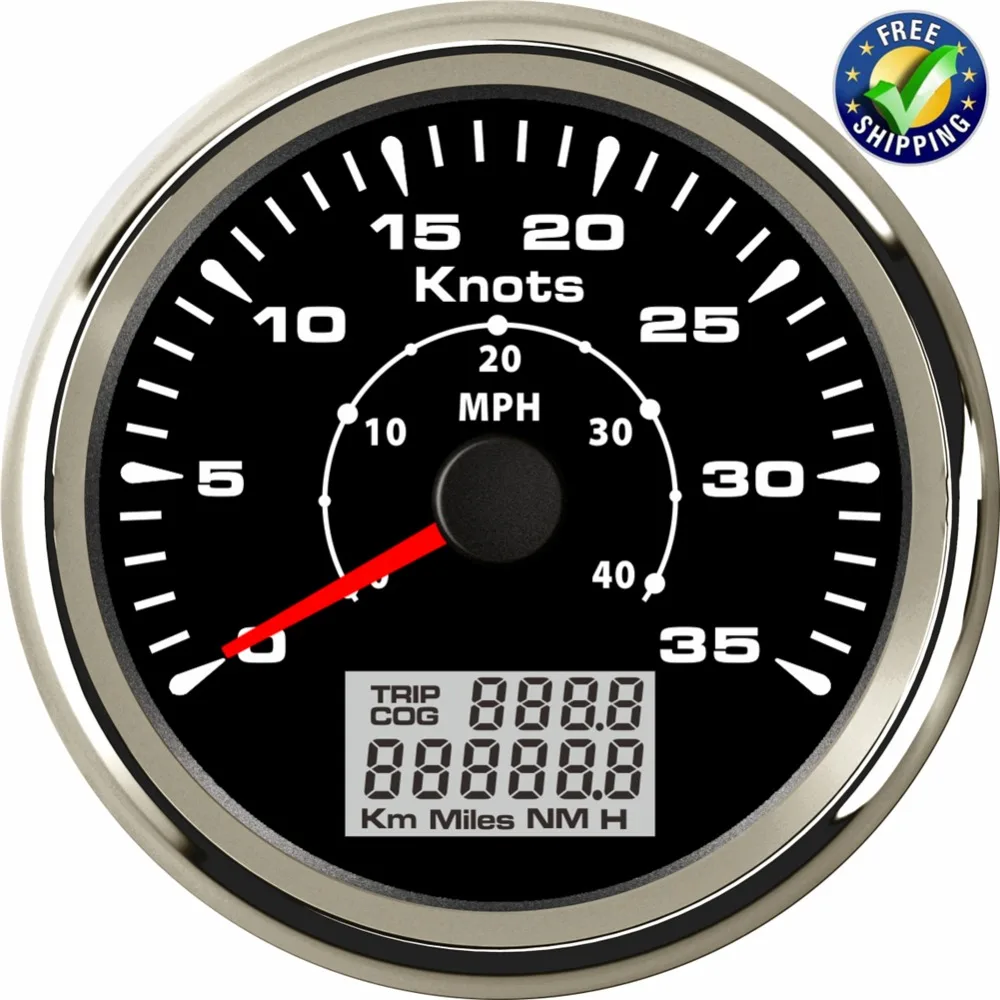 1pc Newest 0 35knots GPS Speedometers Marine 0 40MPH GPS Speed 1pc-newest-0-35knots-gps-speedometers-marine-0-40mph-gps-speed