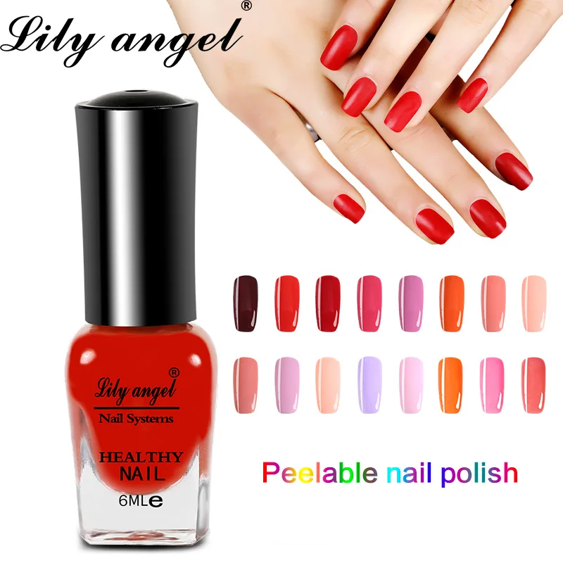

Hot Sale 6ML Peel Off Nail Polish Long Lasting Candy Colors Nail Gel Polish Soak Off Art Design Nail Lacquer 36-65