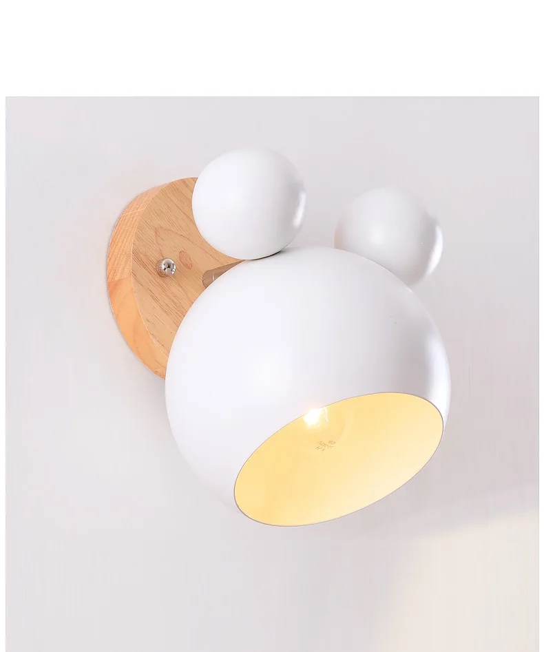 Nordic светодиодный настенный светильник Современный Железный Wandlamp модная Гостиная Спальня лампа модная детская комната настенный