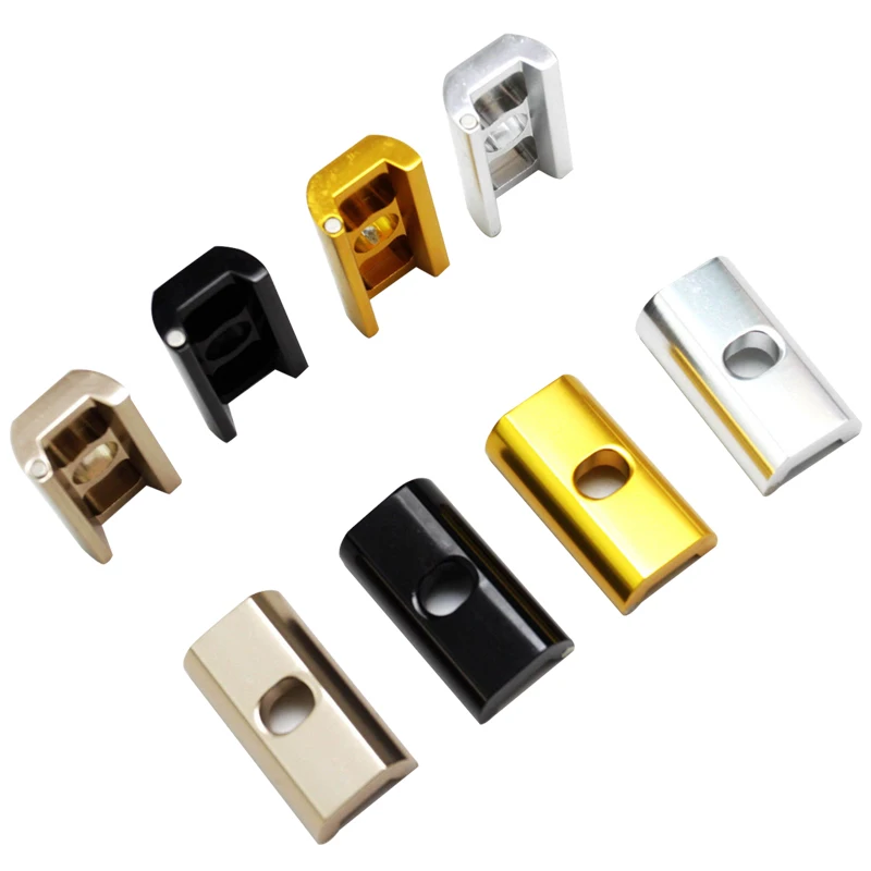 

AGEKUSL Hinge Clamp Plate Magnetic For Brompton Folding Bike Bicycle C Buckle Clamp Plate Lightweight 31.8g Aluminum Alloy