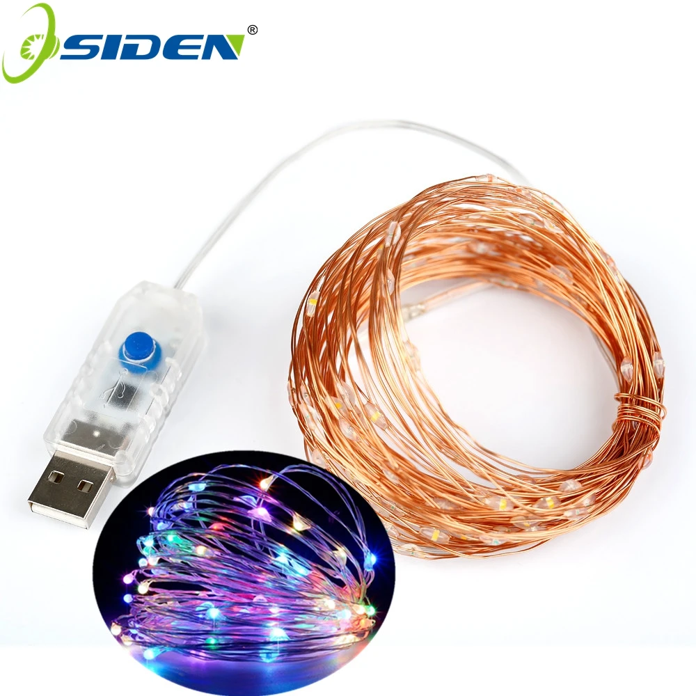 

10M USB LED String Light Waterproof LED Copper Wire String Holiday Outdoor Fairy Light Christmas Party Wedding Decoration
