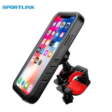 Держатель для велосипедного телефона, держатель для Руля Мотоцикла, крепление для телефона для велосипеда для iPhone X XS водонепроницаемый чехол для GPS Поддержка 360 Вращающаяся подставка
