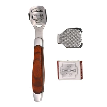 

Foot Care Tool Pedicure Machine Foot File Feet Pedicure Knife Kit Dead Hard Skin Cutter Razor With Blades Stainless Steel