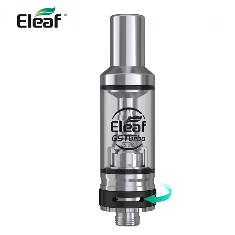 

Eleaf GSTurbo 1.8ml Capacity Adjustable Airflow Atomizer Fit for Eleaf iStick Trim Kit
