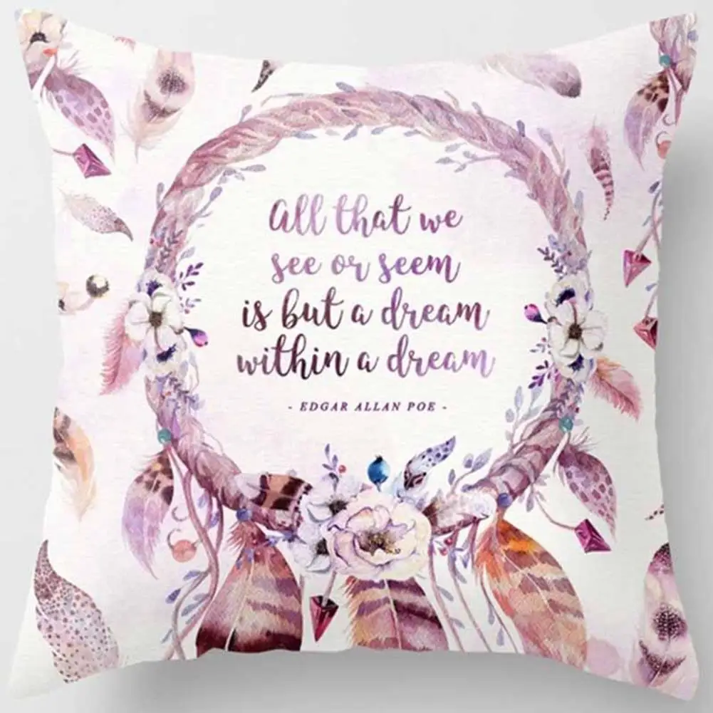 

Dream Catcher Cartoon Animals Pillow Case Cushion Cover Home Sofa Car Cafe Decor