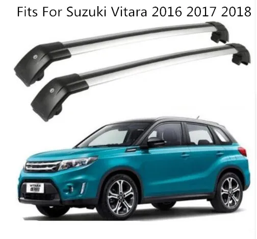 

High Quality Aluminum Alloy Car Roof Racks Luggage Rack Fits For Suzuki Vitara 2016 2017 2018 BY EMS