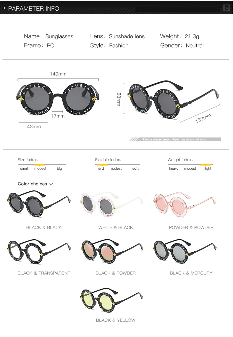 Круглые женские солнцезащитные очки с английской буквой Bee, брендовые дизайнерские роскошные женские солнцезащитные очки для женщин, lunette de soleil femme