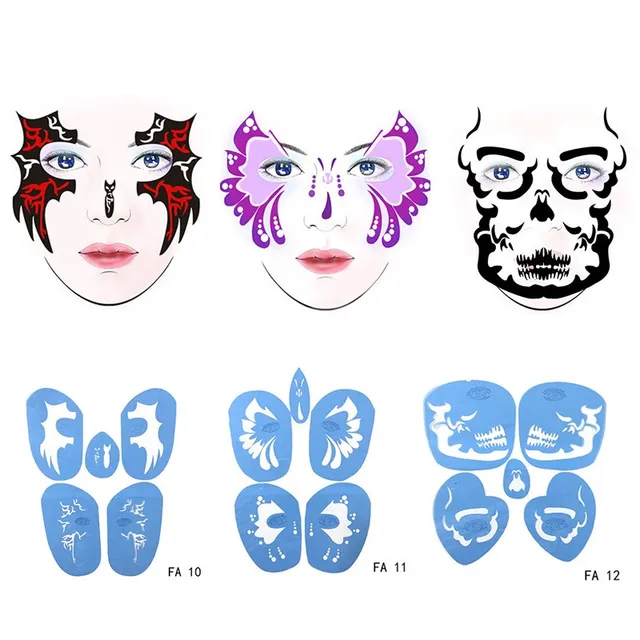 Where Can I Buy Stencils For Face Painting Where Can I Buy Stencils For Face Painting